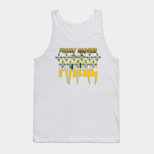 Proud Morocco Flag Gift Moroccan Lovers For Men's Women's Proudly Maghrebi Tank Top